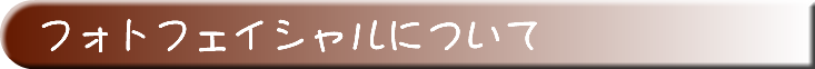 フォトフェイシャルについて